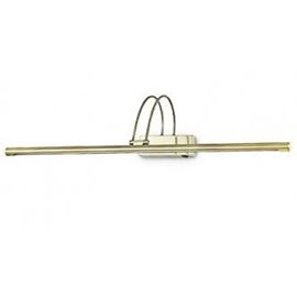 BOW AP114 nástěnné LED svítidlo 1x8W 660lm 3000K 76cm IP20, saténová mosaz