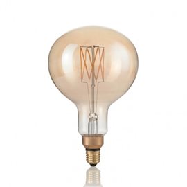 LAMPADINA VINTAGE GLOBO XL LED filamentová žárovka E27 G160 4W 320lm 2200K nestmívatelná, jantarová
