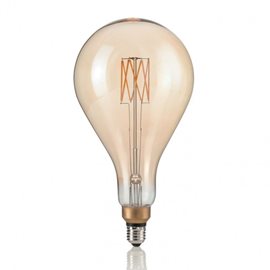 LAMPADINA VINTAGE XL LED filamentová žárovka E27 8W 700lm 2200K nestmívatelná, jantarová