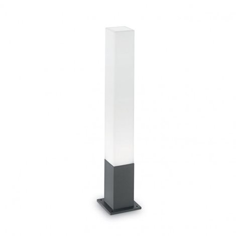 EDO OUTDOOR PT1 venkovní sloupkové svítidlo 1x GX53 15W bez zdroje 79cm hranaté IP44, antracitové