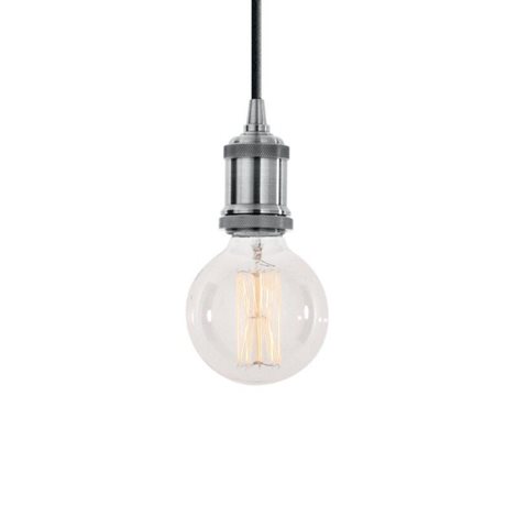 FRIDA SP1 závěsné svítidlo 1x E27 60W bez zdroje IP20, chromové 1