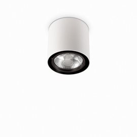 MOOD PL1 přisazené svítidlo 1x GU10 50W bez zdroje kulaté 15cm IP20, bílé