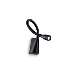 GOOSE AP1 nástěnné bodové LED svítidlo 3W 200lm 3000K IP20, černé