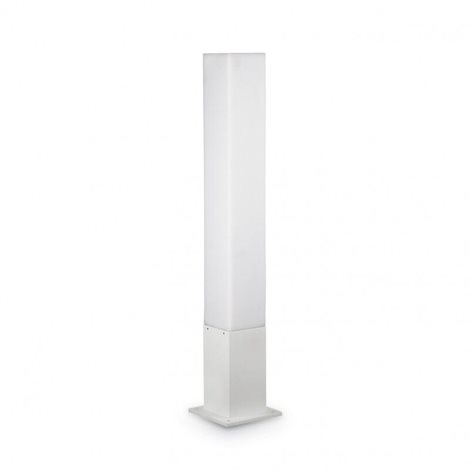 EDO OUTDOOR PT1 venkovní sloupkové svítidlo 1x GX53 15W bez zdroje 79cm hranaté IP44, bílé
