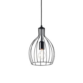 AMPOLLA-2 SP1 závěsné svítidlo 1x E27 60W bez zdroje 20,5cm IP20, černé