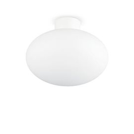 CLIO MPL1 venkovní stropní přisazené svítidlo 1x E27 60EW bez zdroje IP44, bílé
