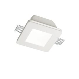 SAMBA FI1 podhledové svítidlo 1x GU10 35W bez zdroje hranaté 7,7cm IP20, bílé