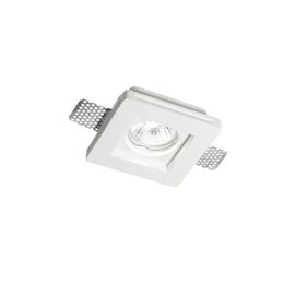 SAMBA FI1 podhledové svítidlo 1x GU10 35W bez zdroje hranaté 6cm IP20, bílé