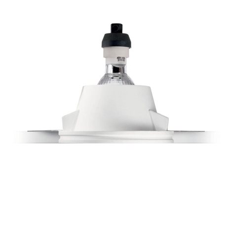 SAMBA FI1 podhledové svítidlo 1x GU10 35W bez zdroje hranaté 6cm IP20, bílé 3