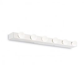 PRIVE' AP6 nástěnné svítidlo 6x E14 40W bez zdroje 60,5cm IP20, bílé