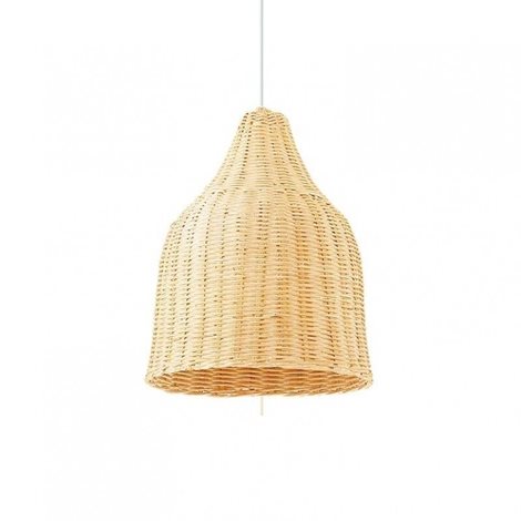 HAUNT SP1 závěsné svítidlo 1x E27 60W bez zdroje 35cm IP20, dřevěný dekor 4
