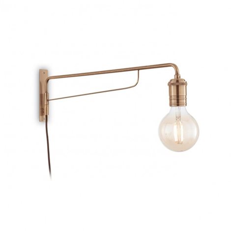 TRIUMPH AP1 nástěnné svítidlo 1x E27 60W bez zdroje 62,5cm IP20, antická mosaz