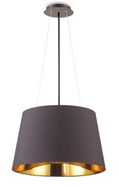 NORDIK SP4 závěsné svítidlo 4x E27 60W bez zdroje 50cm IP20, černé