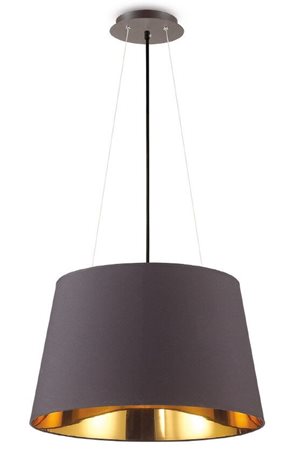NORDIK SP4 závěsné svítidlo 4x E27 60W bez zdroje 50cm IP20, černé 1