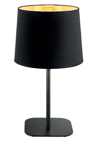 NORDIK TL1 stolní lampa 1x E27 60W bez zdroje 48cm IP20, černé 1