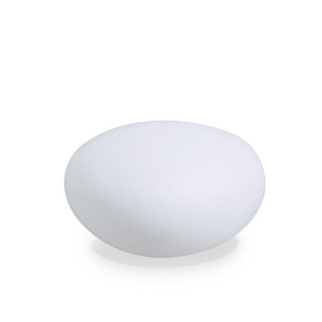 SASSO PT1 venkovní stojací lampa 1x E27 40W bez zdroje 41cm IP44, bílá 1