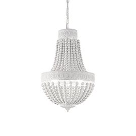 MONET SP5 závěsné svítidlo 5x E14 40W bez zdroje 40cm IP20, bílé