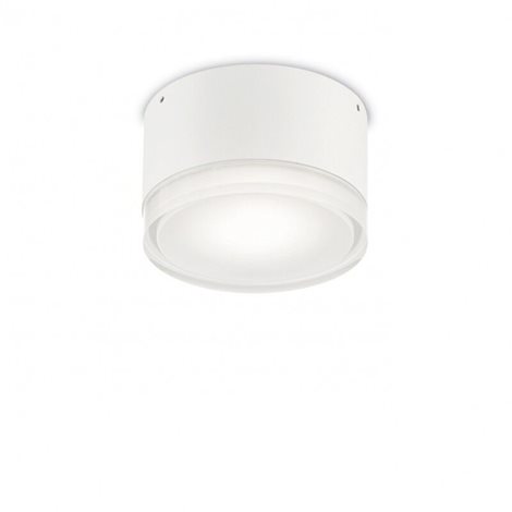 URANO PL1 venkovní přisazené svítidlo 1x GX53 15W bez zdroje 12cm IP44, bílé