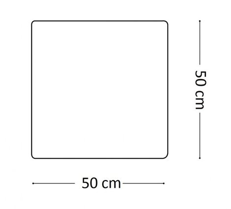 LUNA PT1 venkovní stojací svítidlo 1x E27 60W bez zdroje 50cm IP44, bílé 2