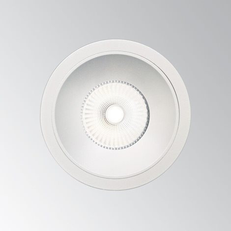 GAME ROUND zápustné LED svítidlo 11W 1100lm 3000K 8,5cm kulaté IP20, bílo-stříbrné 2