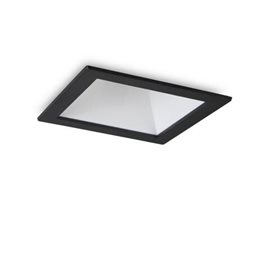 GAME SQUARE zápustné LED svítidlo 11W 1100lm 3000K 8,4cm hranaté IP20, černo-bílé