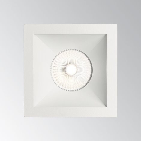 GAME SQUARE zápustné LED svítidlo 11W 1100lm 3000K 8,4cm hranaté IP20, černo-bílé 5