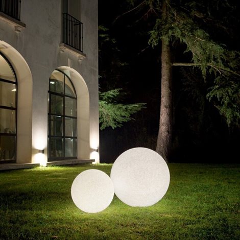 DORIS PT1 venkovní stojací lampa 1x E27 60W bez zdroje 58cm IP44, bílá 5