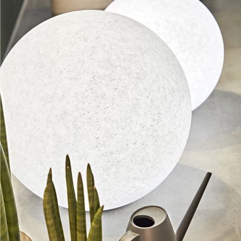 DORIS PT1 venkovní stojací lampa 1x E27 60W bez zdroje 58cm IP44, bílá 2