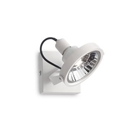 GLIM PL1 přisazené bodové svítidlo 1x GU10 LED 10W 800lm 3000K 13cm IP20, bílé