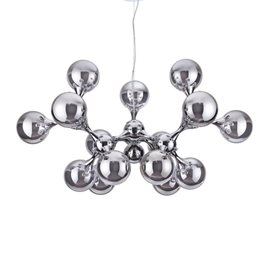NODI SP15 závěsné svítidlo 15x E14 40W bez zdroje 105cm IP20, chromové