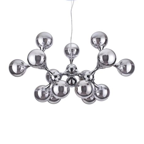 NODI SP15 závěsné svítidlo 15x E14 40W bez zdroje 105cm IP20, chromové 1