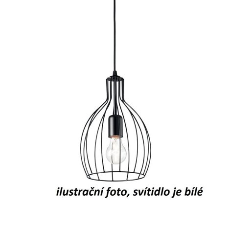 AMPOLLA-2 SP1 závěsné svítidlo 1x E27 60W bez zdroje 20,5cm IP20, bílé 1