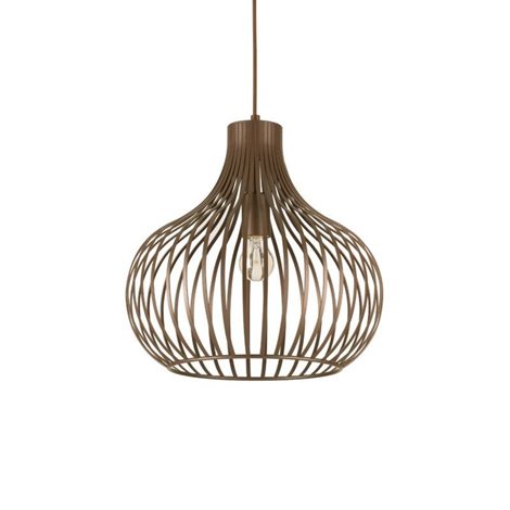 ONION SP1 závěsné svítidlo 1x E27 60W bez zdroje 38cm IP20, kávově hnědé 1