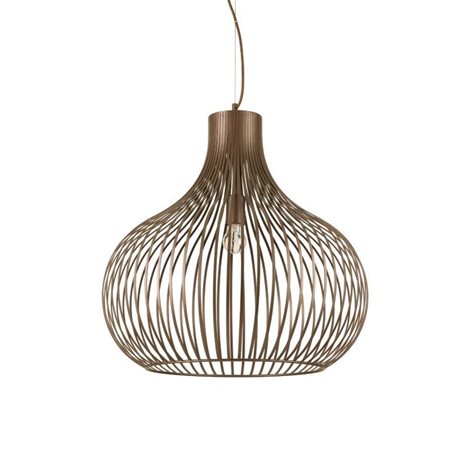 ONION SP1 závěsné svítidlo 1x E27 60W bez zdroje 59,5cm IP20, kávově hnědé 1