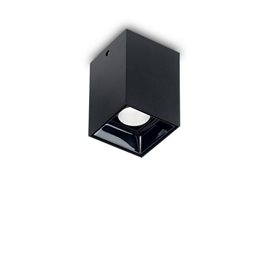 NITRO přisazené LED svítidlo 10W 1100lm 3000K 5,5cm hranaté IP20, černé