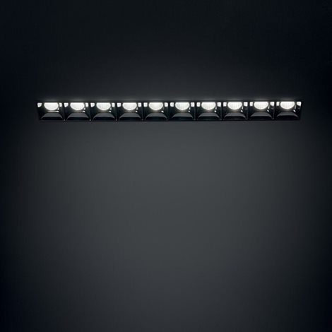 LIKA FI10 TRIMLESS stropní zápustné svítidlo 20W 1750lm 3000K IP20, černé  2