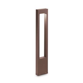 VEGA PT1 venkovní sloupkové svítidlo 1x G9 15W bez zdroje 80cm IP44, kávově hnědé