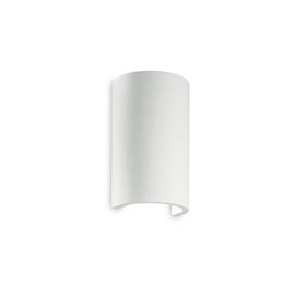 FLASH GESSO AP1 nástěnné svítidlo 1x G9 40W bez zdroje 11cm kulaté IP20, bílé