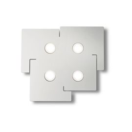 TOTEM PL4 přisazené svítidlo 4x GX53 LED 9W 910lm 3000K IP20, bílé