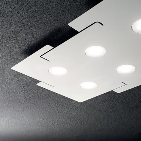 TOTEM PL6 přisazené svítidlo 6x GX53 LED 9W 910lm 3000K IP20, bílé 2
