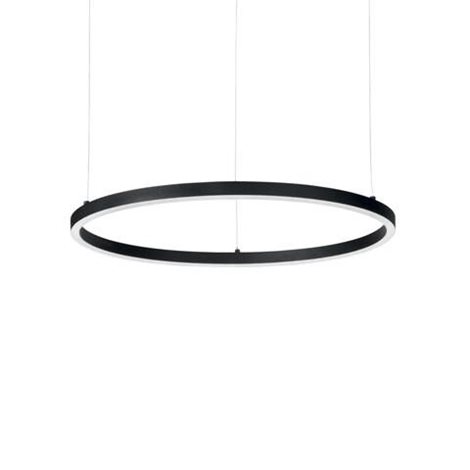 ORACLE SLIM závěsné LED svítidlo 38W 4300lm 3000K On-Off 70cm IP20, černé 1