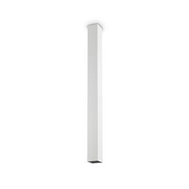 SKY PL1 stropní přisazené svítidlo 1x GU10 LED 7W 610lm 3000K hranaté 75cm, bílé