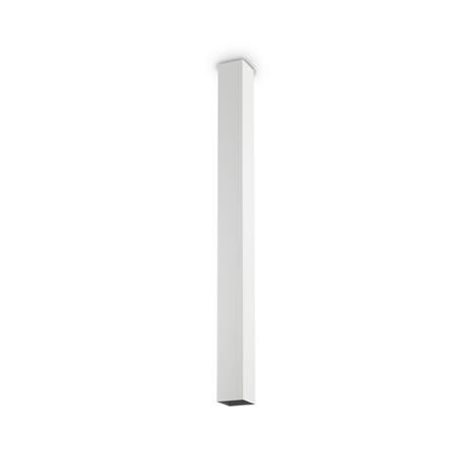SKY PL1 stropní přisazené svítidlo 1x GU10 LED 7W 610lm 3000K hranaté 75cm, bílé 1