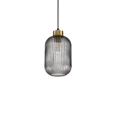 MINT-1 SP1 závěsné svítidlo 1x E27 60W bez zdroje 14cm IP20, kouřové 1