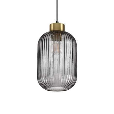 MINT-3 SP1 závěsné svítidlo 1x E27 60W bez zdroje 20cm IP20, kouřové 1
