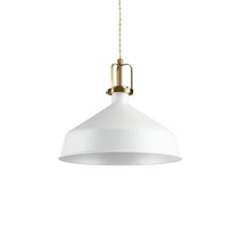 ERIS-2 SP1 závěsné svítidlo 1x E27 60W bez zdroje 33cm IP20, bílé