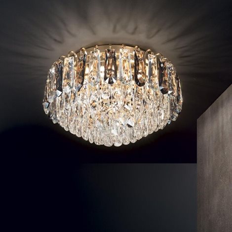 MAGNOLIA PL7 stropní přisazené svítidlo 7x G9 LED 3W 370lm 3000K 45cm IP20, zlaté 2