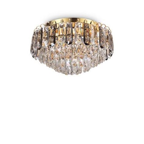 MAGNOLIA PL7 stropní přisazené svítidlo 7x G9 LED 3W 370lm 3000K 45cm IP20, zlaté 1