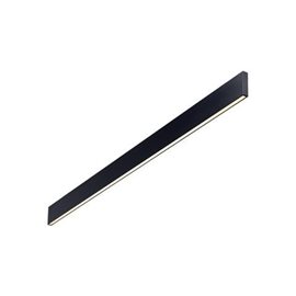 LINUS AP nástěnné lineární LED svítidlo 32W 3450lm 3000K 120cm IP20, černé