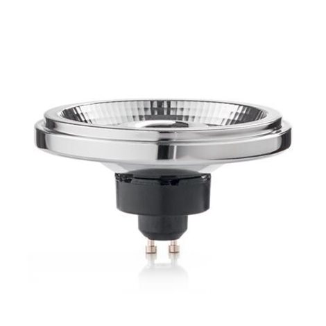 LED žárovka GU10 12W 960lm 3000K CRI80 11cm chromová, nestmívatelná